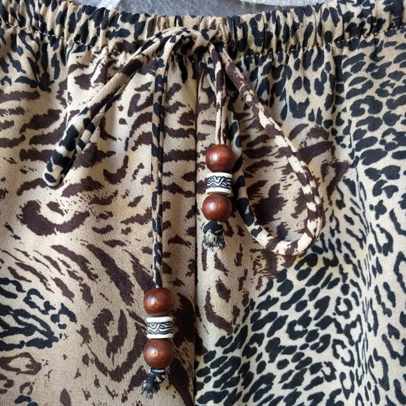 Stunning Animal Print Vintage Lise Watier Ensemble 3 Pieces - Picture 5 of 13